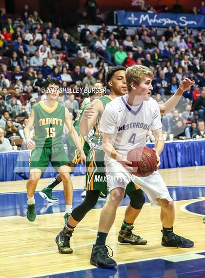 Thumbnail 2 in Westbrook vs. Trinity Catholic (CIAC Class S Final) photogallery.