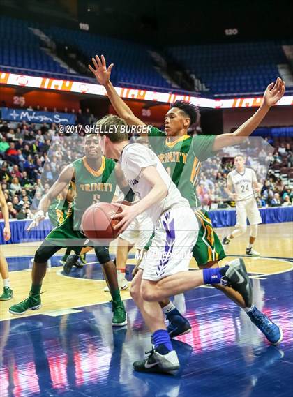 Thumbnail 2 in Westbrook vs. Trinity Catholic (CIAC Class S Final) photogallery.