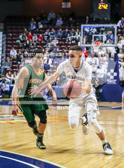 Thumbnail 1 in Westbrook vs. Trinity Catholic (CIAC Class S Final) photogallery.