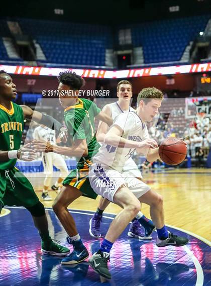 Thumbnail 2 in Westbrook vs. Trinity Catholic (CIAC Class S Final) photogallery.