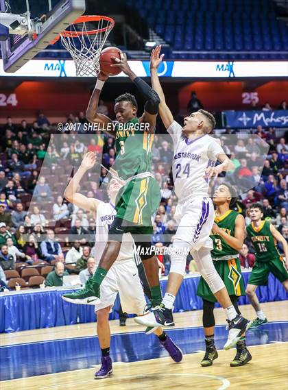 Thumbnail 1 in Westbrook vs. Trinity Catholic (CIAC Class S Final) photogallery.