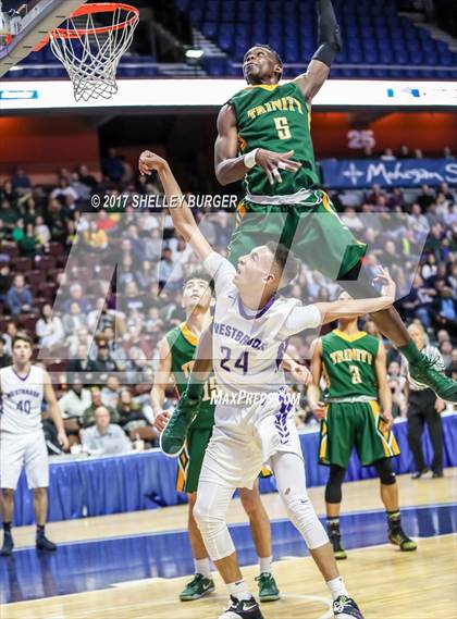 Thumbnail 3 in Westbrook vs. Trinity Catholic (CIAC Class S Final) photogallery.