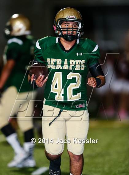 Thumbnail 3 in St. Bonaventure vs. Oaks Christian photogallery.