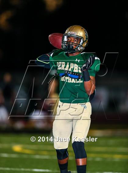 Thumbnail 1 in St. Bonaventure vs. Oaks Christian photogallery.
