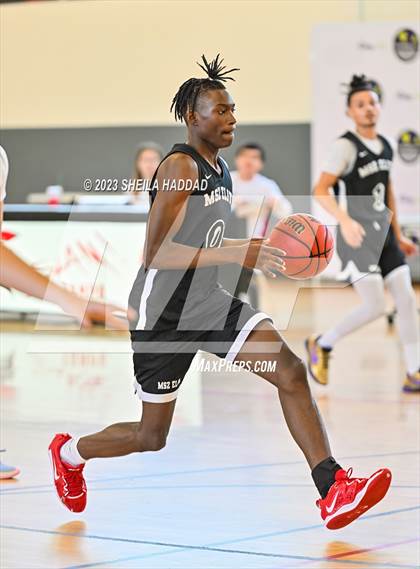 Thumbnail 2 in Excel Christian Academy vs Mitchell. (The Hoop Vibe Fall League) photogallery.
