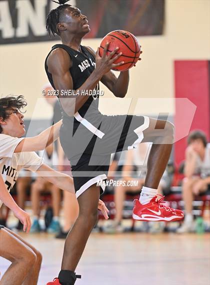 Thumbnail 2 in Excel Christian Academy vs Mitchell. (The Hoop Vibe Fall League) photogallery.