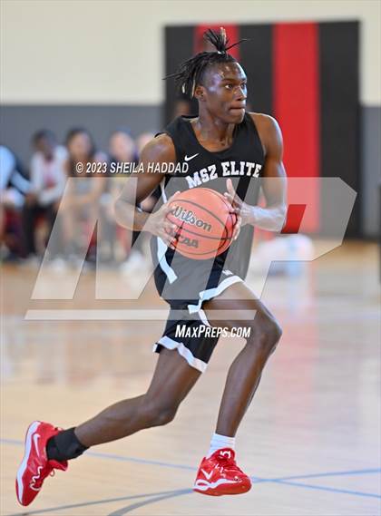Thumbnail 1 in Excel Christian Academy vs Mitchell. (The Hoop Vibe Fall League) photogallery.