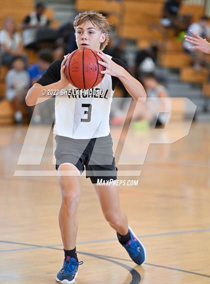 Thumbnail 3 in Excel Christian Academy vs Mitchell. (The Hoop Vibe Fall League) photogallery.
