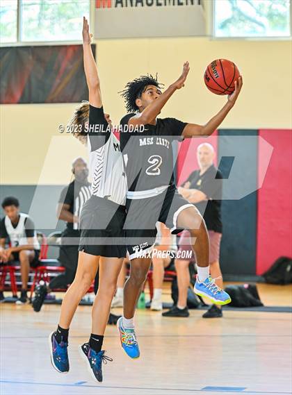 Thumbnail 1 in Excel Christian Academy vs Mitchell. (The Hoop Vibe Fall League) photogallery.