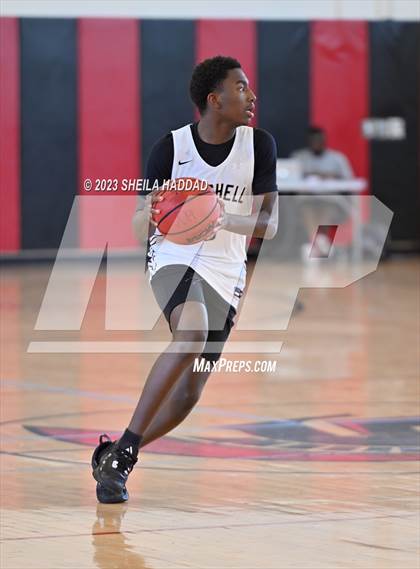 Thumbnail 2 in Excel Christian Academy vs Mitchell. (The Hoop Vibe Fall League) photogallery.