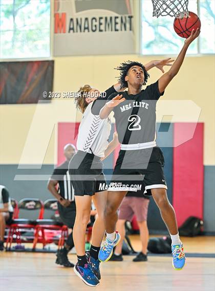 Thumbnail 2 in Excel Christian Academy vs Mitchell. (The Hoop Vibe Fall League) photogallery.