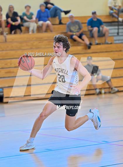 Thumbnail 2 in Excel Christian Academy vs Mitchell. (The Hoop Vibe Fall League) photogallery.