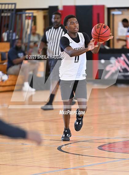 Thumbnail 1 in Excel Christian Academy vs Mitchell. (The Hoop Vibe Fall League) photogallery.