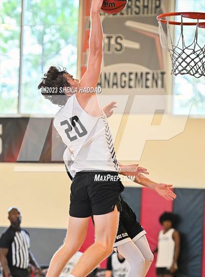 Thumbnail 1 in Excel Christian Academy vs Mitchell. (The Hoop Vibe Fall League) photogallery.