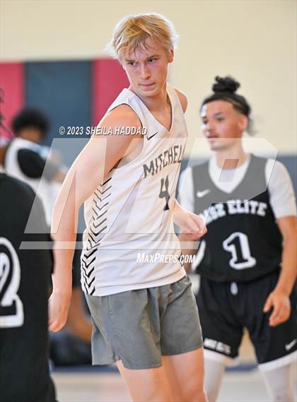 Thumbnail 1 in Excel Christian Academy vs Mitchell. (The Hoop Vibe Fall League) photogallery.