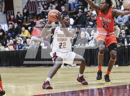 Thumbnail 1 in Whitney Young vs. Mount Vernon (Spalding Hoophall Classic) photogallery.