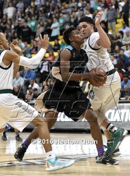 Thumbnail 2 in Chino Hills vs. Bishop Montgomery (CIF SoCal Regional Open Division Final) photogallery.