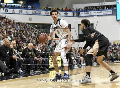 Thumbnail 2 in Chino Hills vs. Bishop Montgomery (CIF SoCal Regional Open Division Final) photogallery.