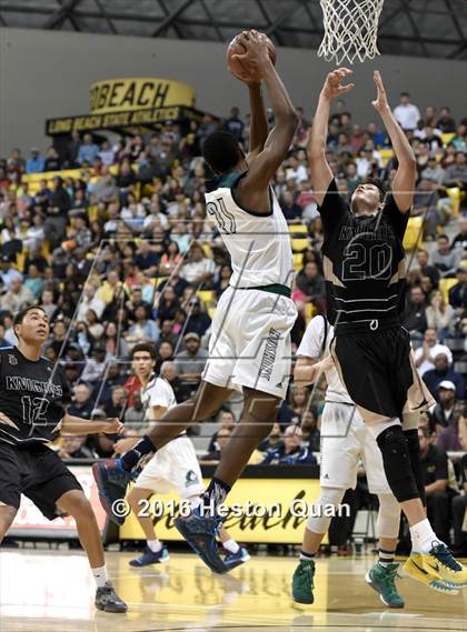 Thumbnail 2 in Chino Hills vs. Bishop Montgomery (CIF SoCal Regional Open Division Final) photogallery.