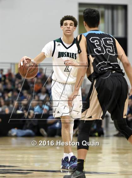 Thumbnail 2 in Chino Hills vs. Bishop Montgomery (CIF SoCal Regional Open Division Final) photogallery.