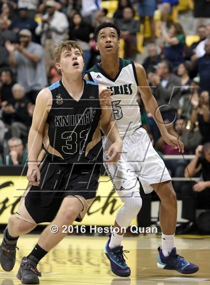 Thumbnail 3 in Chino Hills vs. Bishop Montgomery (CIF SoCal Regional Open Division Final) photogallery.
