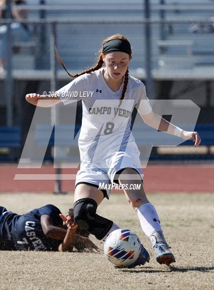 Thumbnail 2 in Campo Verde vs. Casteel (5A Quarterfinals) photogallery.
