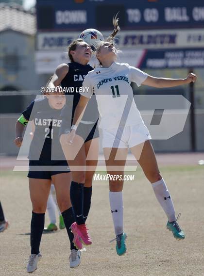 Thumbnail 3 in Campo Verde vs. Casteel (5A Quarterfinals) photogallery.