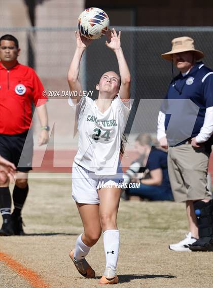 Thumbnail 3 in Campo Verde vs. Casteel (5A Quarterfinals) photogallery.