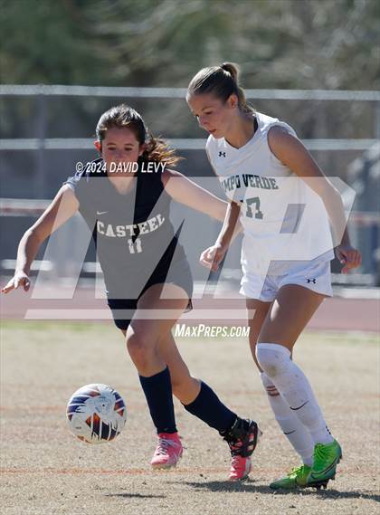 Thumbnail 3 in Campo Verde vs. Casteel (5A Quarterfinals) photogallery.