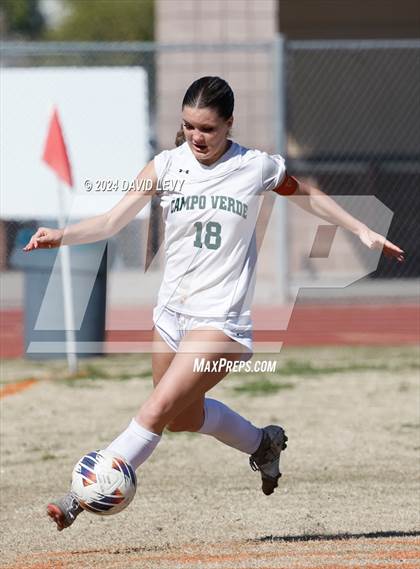 Thumbnail 3 in Campo Verde vs. Casteel (5A Quarterfinals) photogallery.