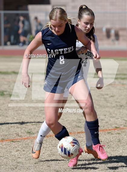 Thumbnail 3 in Campo Verde vs. Casteel (5A Quarterfinals) photogallery.