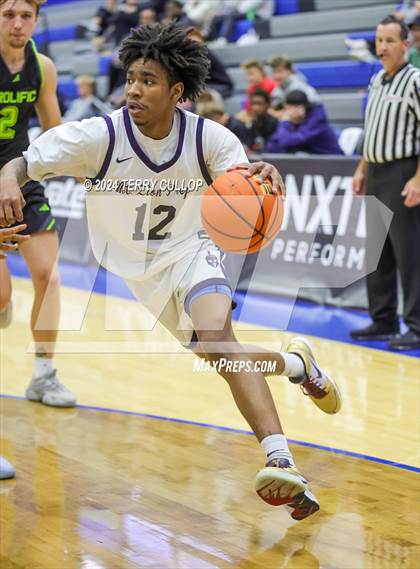 Thumbnail 1 in Mt. Zion Prep Academy vs. Prolific Prep of Napa Christian (5 for the Fight National Hoopfest) photogallery.