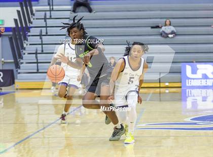 Thumbnail 3 in Mt. Zion Prep Academy vs. Prolific Prep of Napa Christian (5 for the Fight National Hoopfest) photogallery.