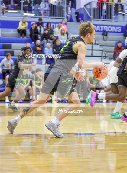 Thumbnail 2 in Mt. Zion Prep Academy vs. Prolific Prep of Napa Christian (5 for the Fight National Hoopfest) photogallery.