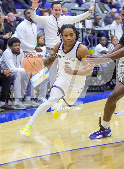 Thumbnail 2 in Mt. Zion Prep Academy vs. Prolific Prep of Napa Christian (5 for the Fight National Hoopfest) photogallery.
