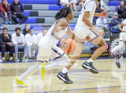 Thumbnail 1 in Mt. Zion Prep Academy vs. Prolific Prep of Napa Christian (5 for the Fight National Hoopfest) photogallery.