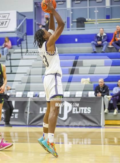 Thumbnail 2 in Mt. Zion Prep Academy vs. Prolific Prep of Napa Christian (5 for the Fight National Hoopfest) photogallery.