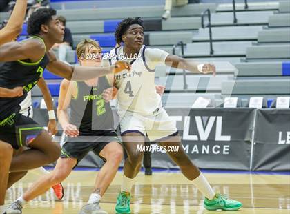 Thumbnail 3 in Mt. Zion Prep Academy vs. Prolific Prep of Napa Christian (5 for the Fight National Hoopfest) photogallery.