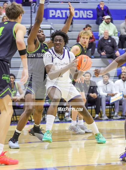 Thumbnail 1 in Mt. Zion Prep Academy vs. Prolific Prep of Napa Christian (5 for the Fight National Hoopfest) photogallery.