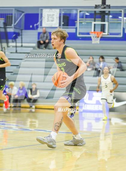 Thumbnail 1 in Mt. Zion Prep Academy vs. Prolific Prep of Napa Christian (5 for the Fight National Hoopfest) photogallery.