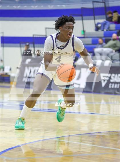 Thumbnail 1 in Mt. Zion Prep Academy vs. Prolific Prep of Napa Christian (5 for the Fight National Hoopfest) photogallery.