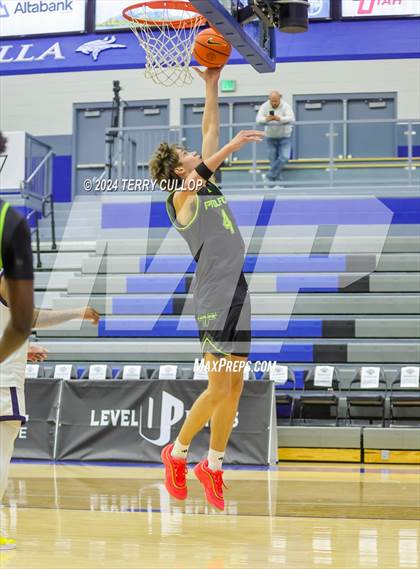 Thumbnail 2 in Mt. Zion Prep Academy vs. Prolific Prep of Napa Christian (5 for the Fight National Hoopfest) photogallery.