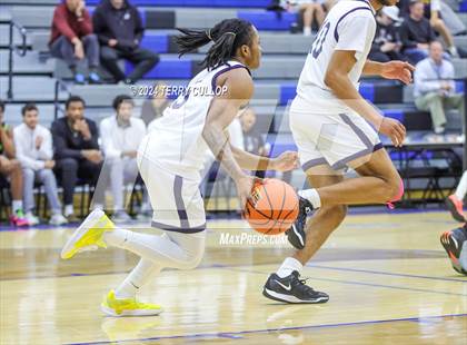 Thumbnail 3 in Mt. Zion Prep Academy vs. Prolific Prep of Napa Christian (5 for the Fight National Hoopfest) photogallery.