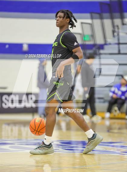 Thumbnail 2 in Mt. Zion Prep Academy vs. Prolific Prep of Napa Christian (5 for the Fight National Hoopfest) photogallery.