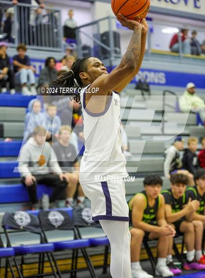 Thumbnail 2 in Mt. Zion Prep Academy vs. Prolific Prep of Napa Christian (5 for the Fight National Hoopfest) photogallery.