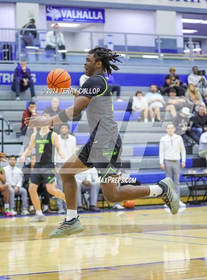 Thumbnail 3 in Mt. Zion Prep Academy vs. Prolific Prep of Napa Christian (5 for the Fight National Hoopfest) photogallery.