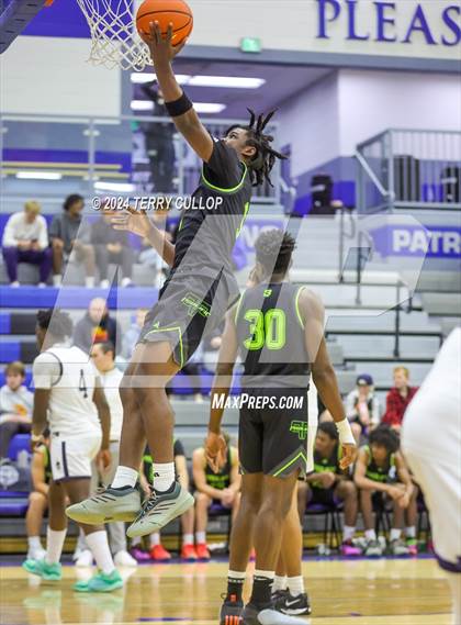 Thumbnail 3 in Mt. Zion Prep Academy vs. Prolific Prep of Napa Christian (5 for the Fight National Hoopfest) photogallery.