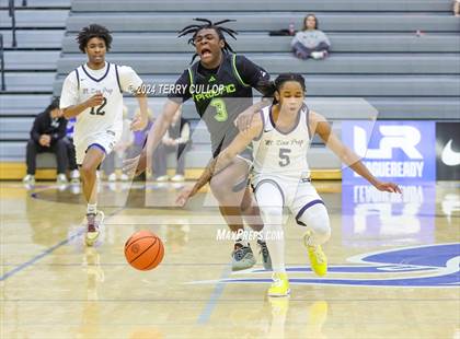 Thumbnail 2 in Mt. Zion Prep Academy vs. Prolific Prep of Napa Christian (5 for the Fight National Hoopfest) photogallery.