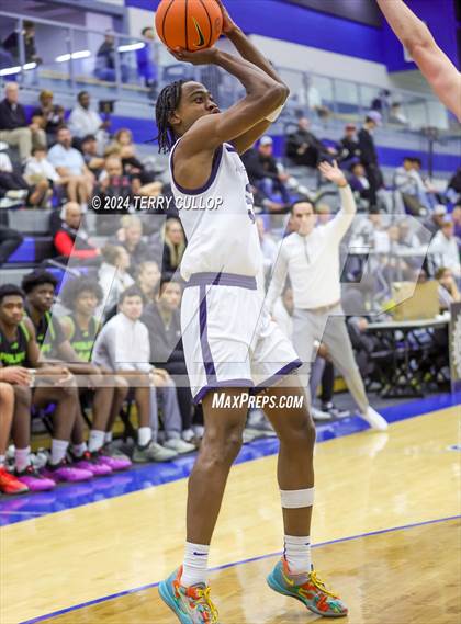 Thumbnail 1 in Mt. Zion Prep Academy vs. Prolific Prep of Napa Christian (5 for the Fight National Hoopfest) photogallery.