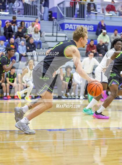 Thumbnail 3 in Mt. Zion Prep Academy vs. Prolific Prep of Napa Christian (5 for the Fight National Hoopfest) photogallery.